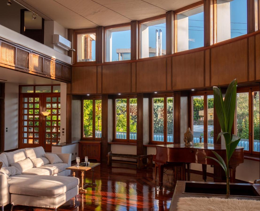 Villa Zoe Seaside Unique Villa Voula 아테네 외부 사진